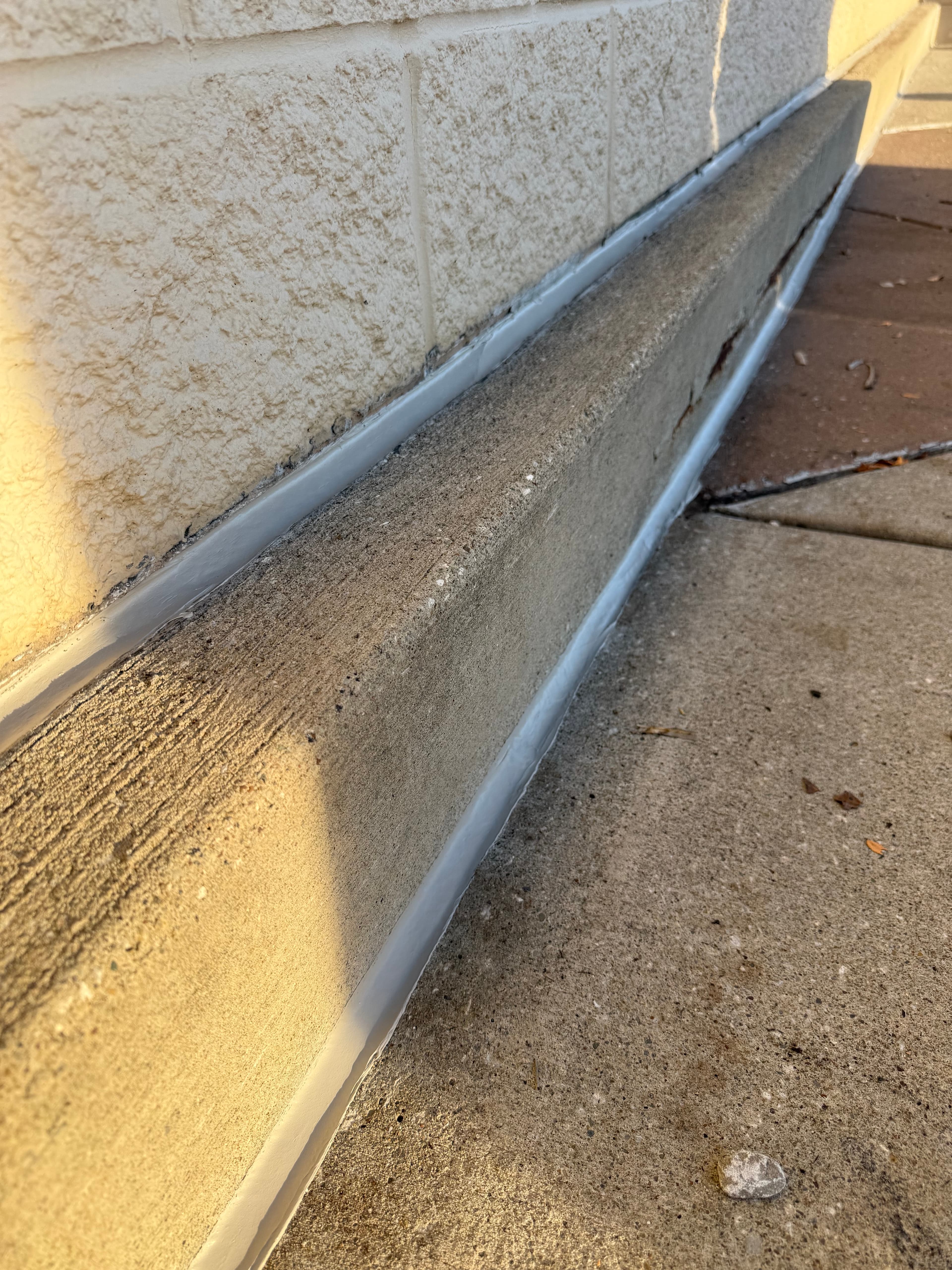Joint sealant work