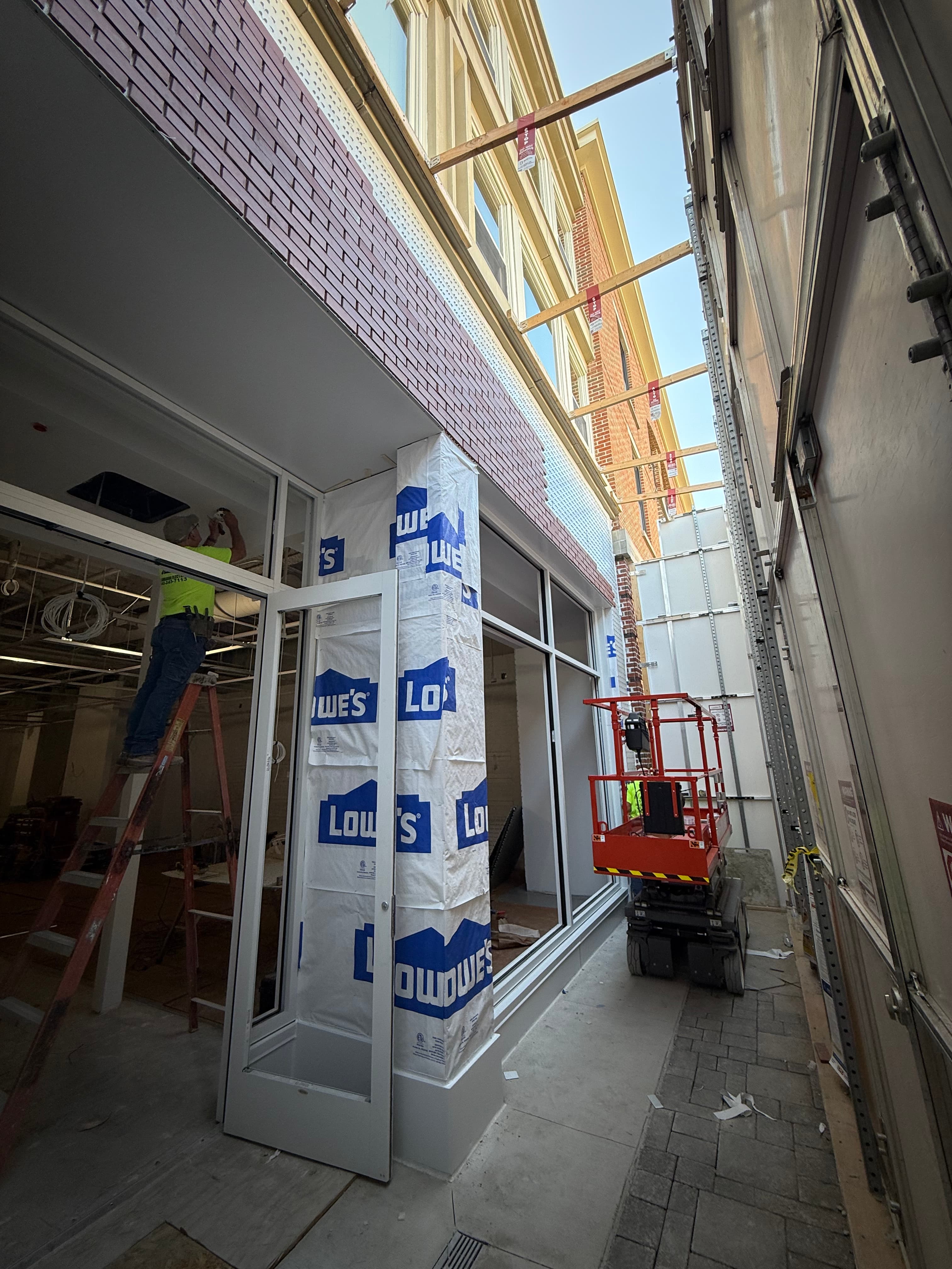 Thin brick veneer installation